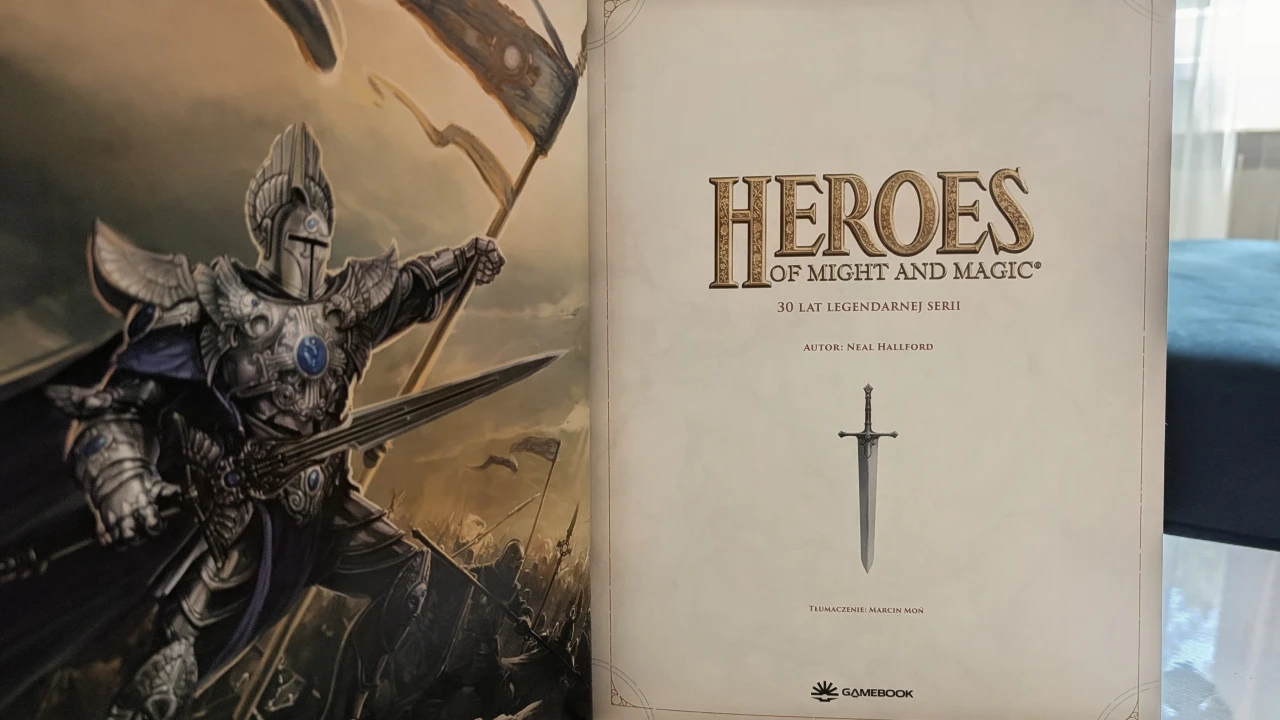 Heroes of Might and Magic: 30 lat legendarnej serii - książką 01
