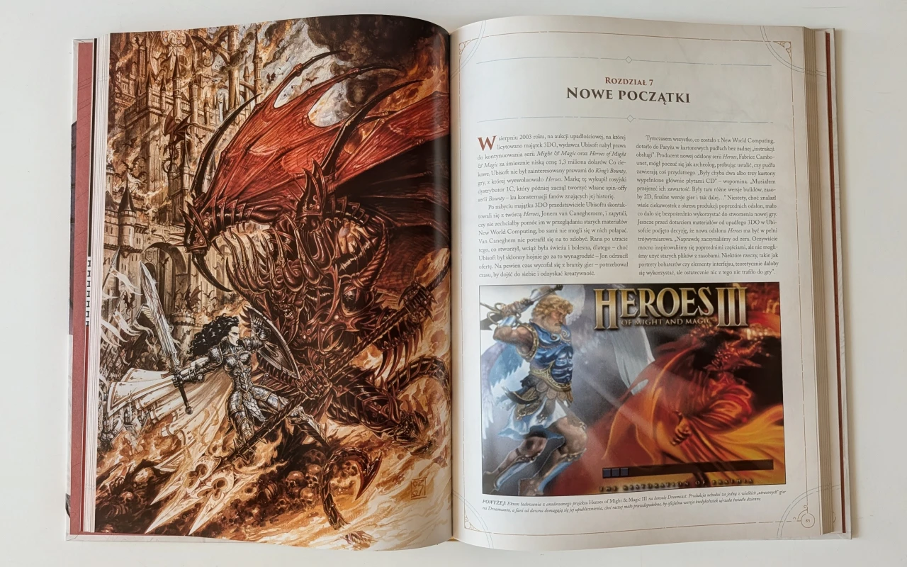 Heroes of Might and Magic: 30 lat legendarnej serii - książką 02